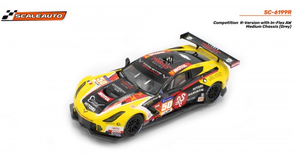 Slotcar 1:32 analog SCALEAUTO Racing R Sport A7R Le Mans 2016 No. 50
