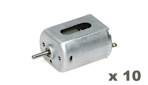 Vorteilspack Motor Tuning Short-Can (26000U@16V) m.Ø2mm Antriebswelle gehäuseseitig f.Slotcars 1:32 u.1:24 div.Marken