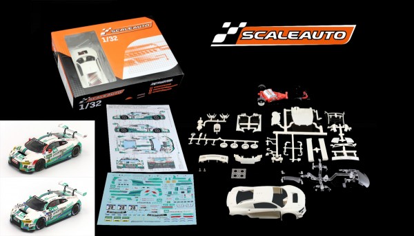 Slotcar 1:32 analog Bausatz SCALEAUTO Racing R LMS GT3 GT Master No. 28 &amp; No. 29 m.Beklebungssatz