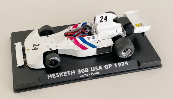 Slotcar 1:32 analog FLY 308 Grand Prix USA 1974 No. 24