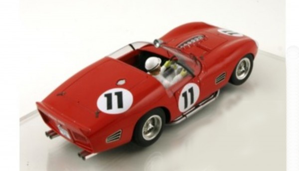 Slotcar 1:32 analog LE MANS MINIATURES 250 TR61 Le Mans 1961 No. 11 High Detail Resin Collectors Edition