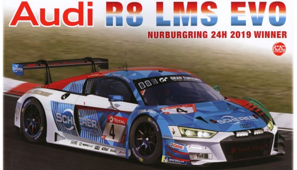 Standmodellbausatz 1:24 NUNU R8 LMS GT3 Nürburgring 2019
